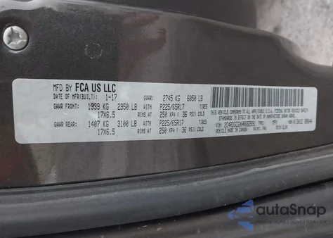 2017 Dodge Grand Caravan Sxt from USA, damaged, VIN 2C4RDGCGXHR682691